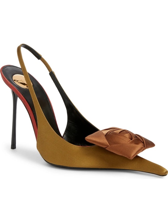 Saint Laurent Shoes - Saint Laurent Amalia Slingback Pump